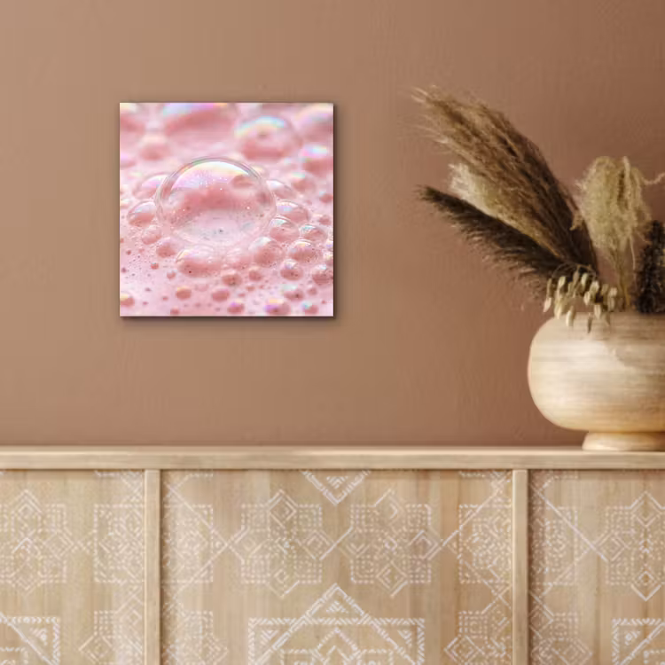 Schuim - Structuur - Roze aluminium wit klein -sfeer4