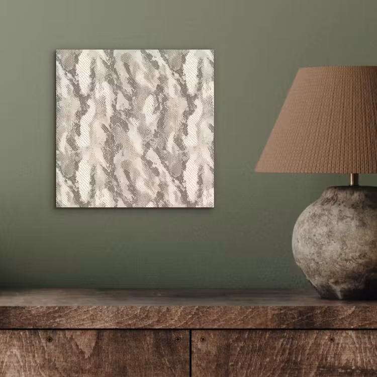 Slang - Patroon - Taupe aluminium wit klein 46 -sfeer2