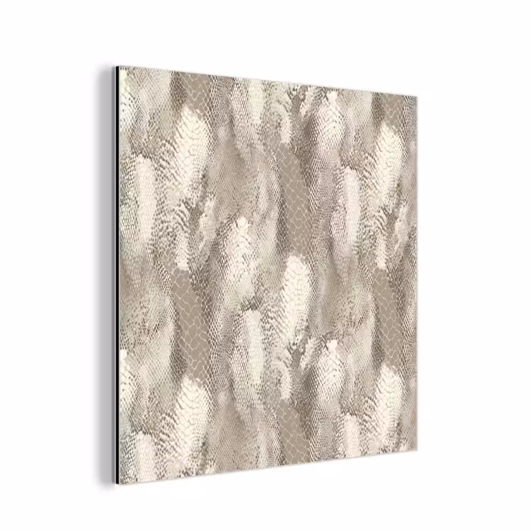 Slang - Textuur - Zand aluminium wit klein 46 -3d