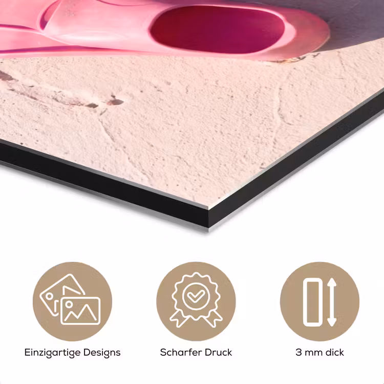 Snorkelset - Strand - Zomer - Roze aluminium wit klein -closeup_DE