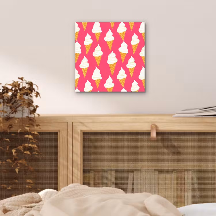 Softijs - Horentje - Roze aluminium wit klein 46 -sfeer3