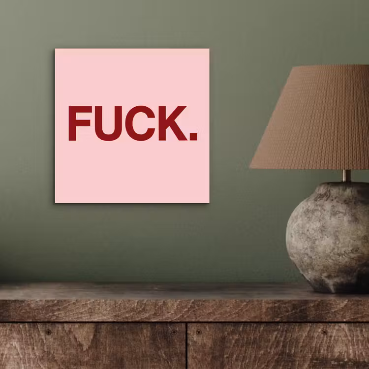 Statement - Krachtig - Roze aluminium wit klein -sfeer2