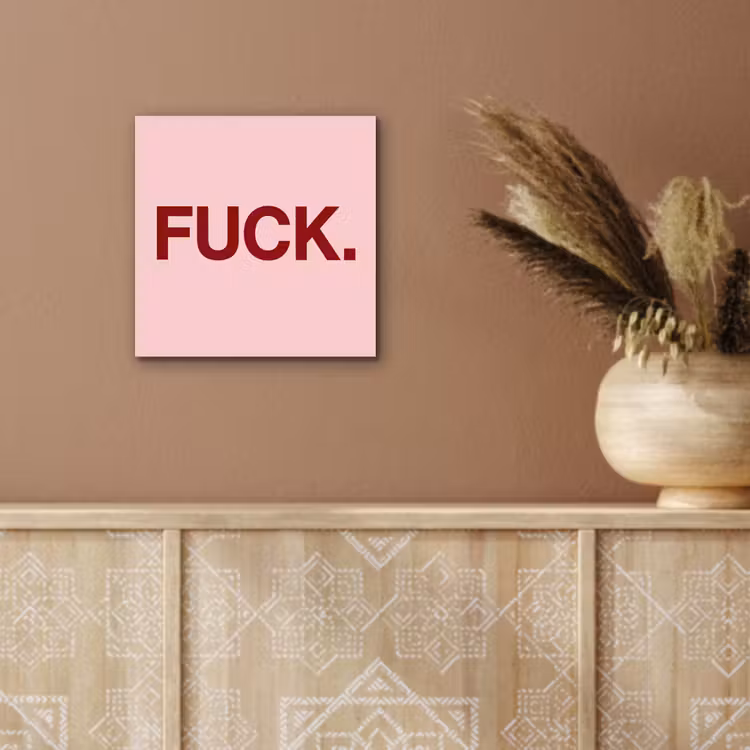 Statement - Krachtig - Roze aluminium wit klein -sfeer4