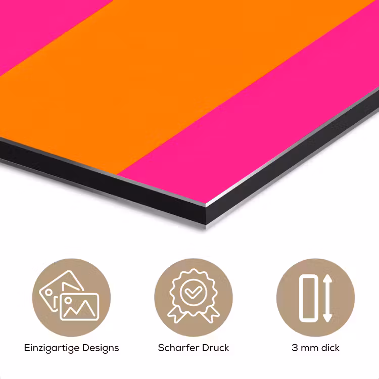 Strepen - Horizontaal - Roze aluminium wit klein 46 -closeup_DE