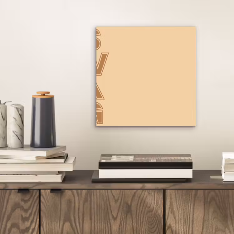 Swag - Bruin - Beige aluminium wit klein -sfeer1