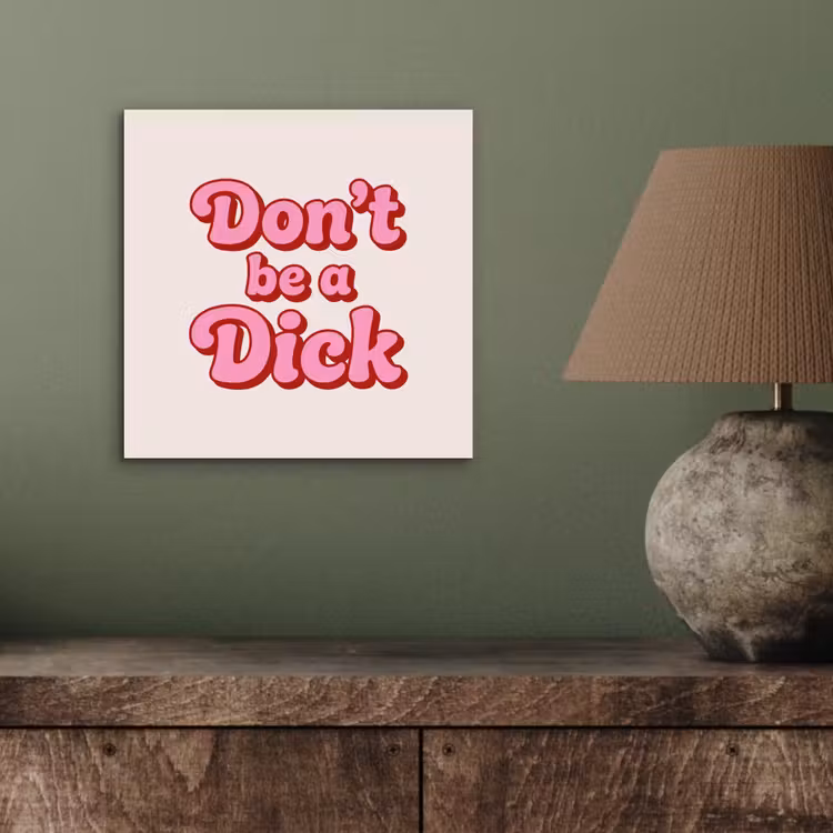 Tekst - Boodschap - Roze aluminium wit klein -sfeer2