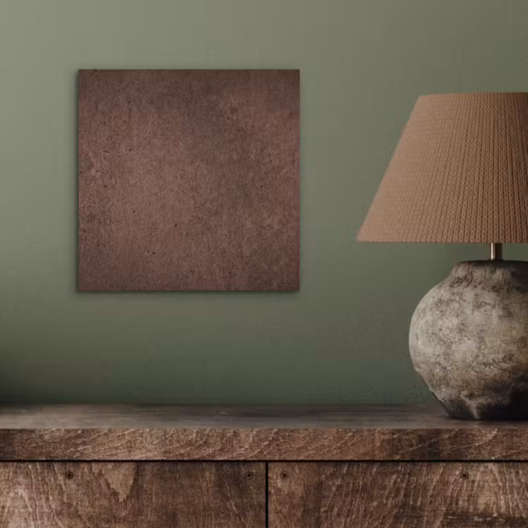 Textuur - Beton - Abstract - Donker - Bruin aluminium wit klein -sfeer2