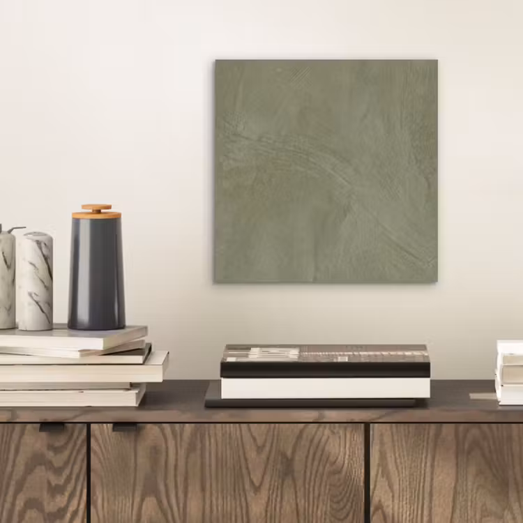 Textuur - Betonlook - Achtergrond - Modern - Groen aluminium wit klein -sfeer1
