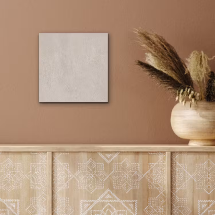 Textuur - Effen - Abstract - Beige aluminium wit klein -sfeer4
