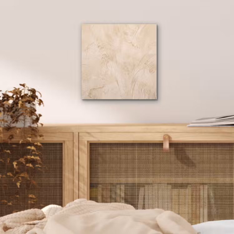 Textuur - Patroon - Abstract - Modern - Beige aluminium wit klein -sfeer3