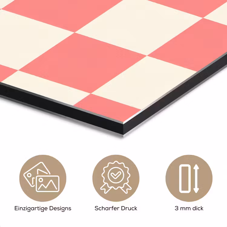 Traditioneel - Patroon - Roze aluminium wit klein 46 -closeup_DE
