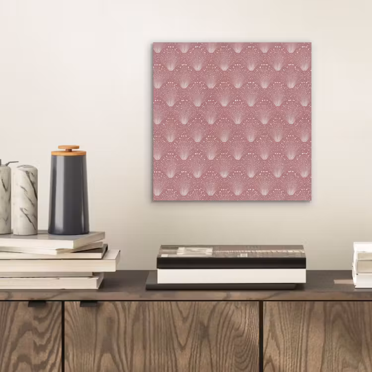 Trendy - Patroon - Roze aluminium wit klein 46 -sfeer1