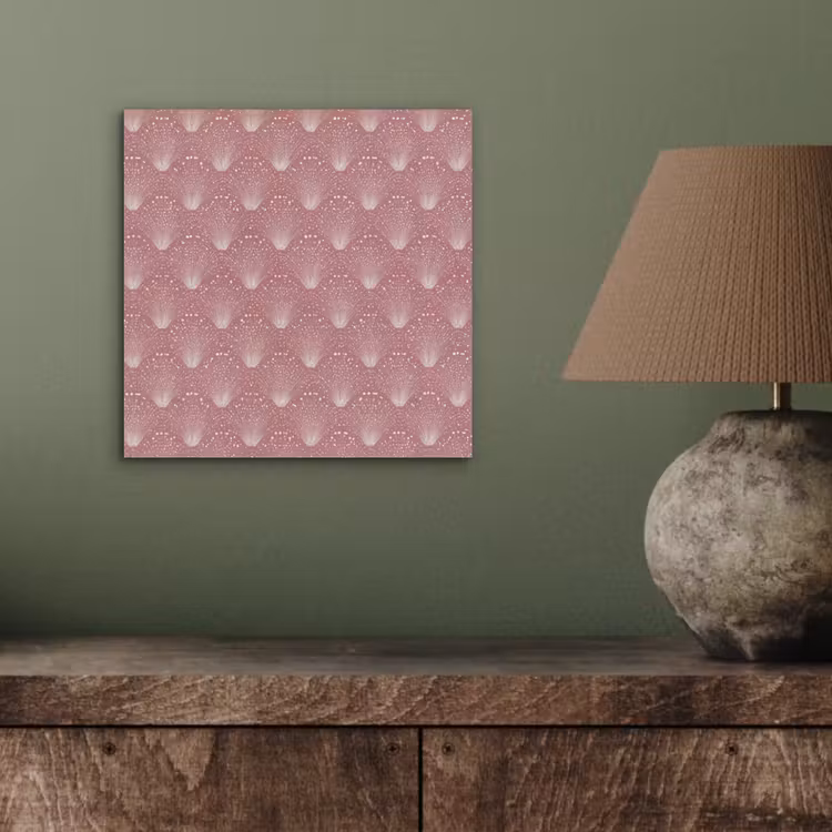 Trendy - Patroon - Roze aluminium wit klein 46 -sfeer2