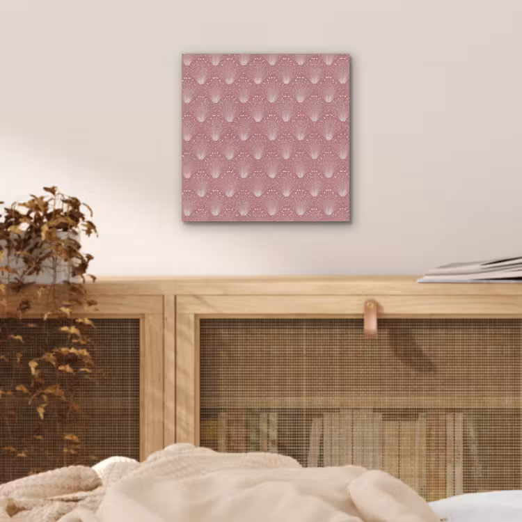 Trendy - Patroon - Roze aluminium wit klein 46 -sfeer3