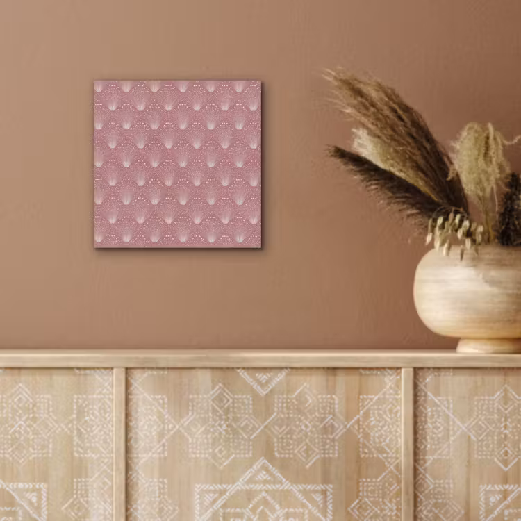 Trendy - Patroon - Roze aluminium wit klein 46 -sfeer4