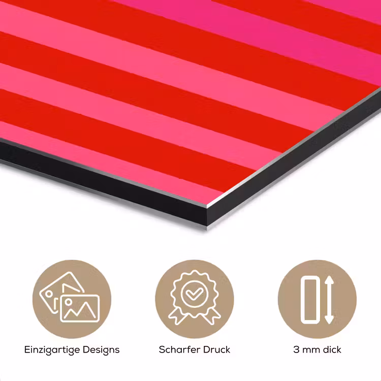 Verticaal - Strepen - Roze aluminium wit klein 46 -closeup_DE