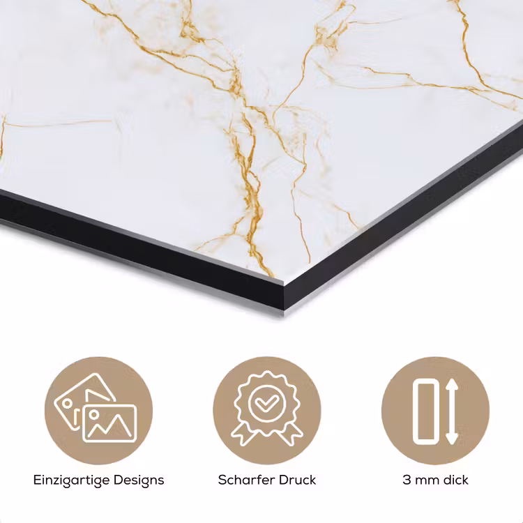 Wit - Marmer - Goud - Luxueus aluminium wit klein 46 -closeup_DE