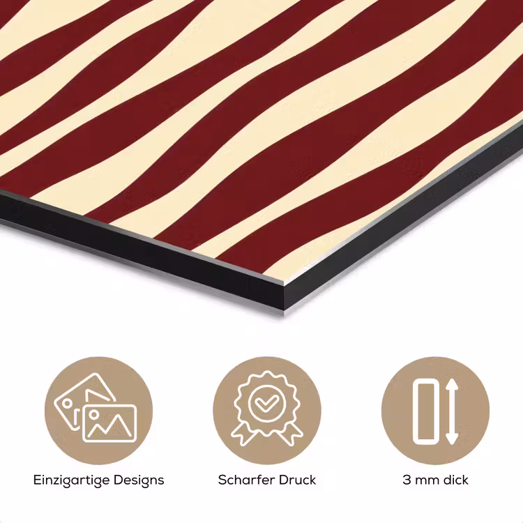 Golven - Rood - Patroon - Crème aluminium wit klein 46 -closeup_DE
