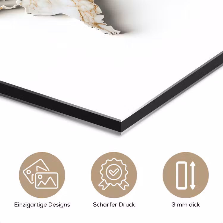 Wereldkaart - Wit Marmer - Luxueus aluminium wit klein -closeup_DE