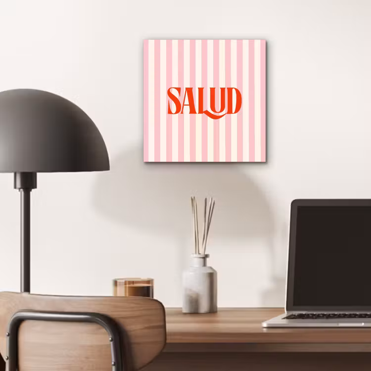 Zachtroze - Rood - Strepen - Salud aluminium wit klein -sfeer5