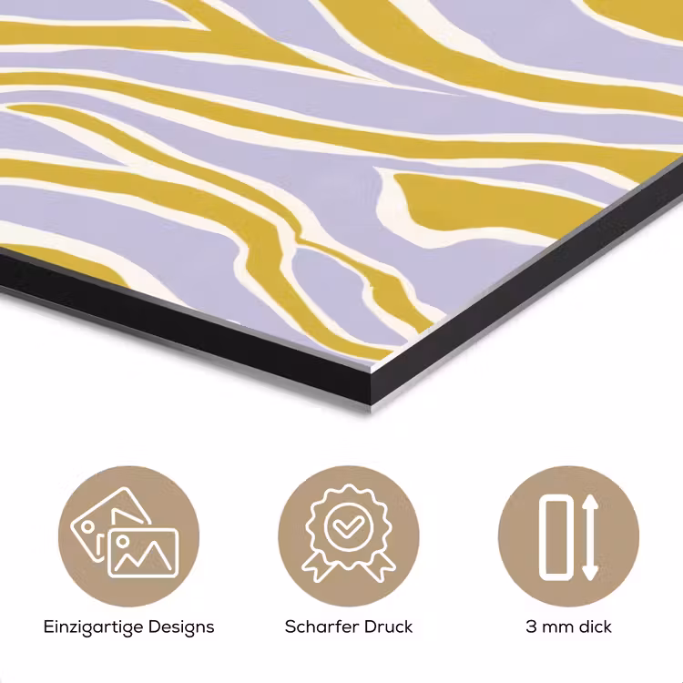 Zebra - Modern - Meerkleurig aluminium wit klein 46 -closeup_DE