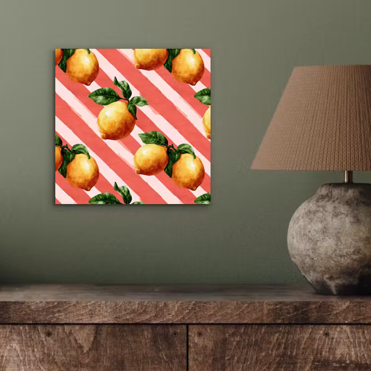 Citroen - Geïllustreerd - Oranje aluminium wit klein 46 -sfeer2