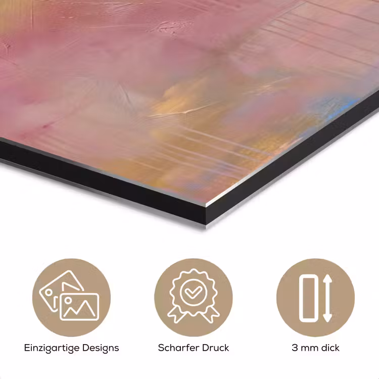 Abstract - Textuur - Kleuren - Modern - Roze aluminium wit klein -closeup_DE