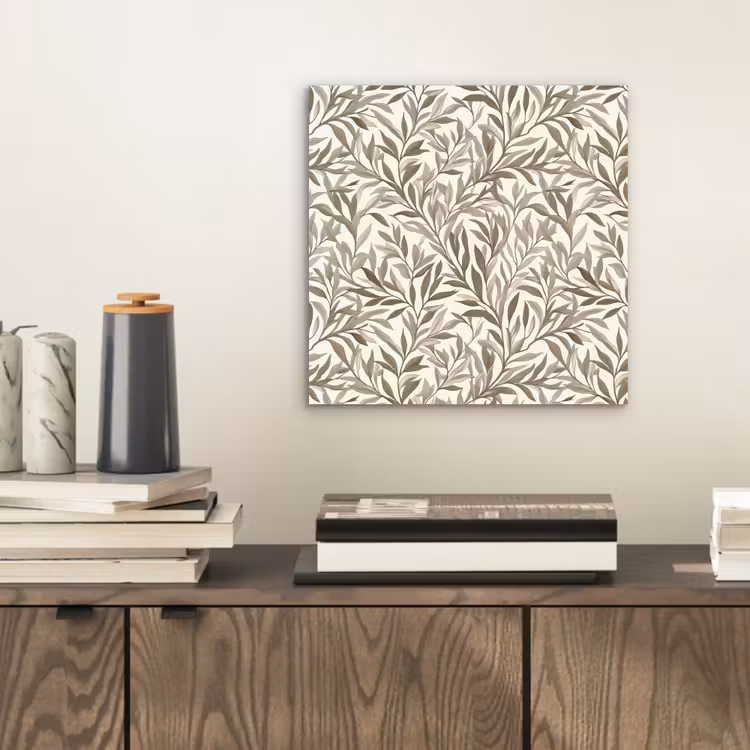 Takken - Botanisch - Taupe aluminium wit klein 46 -sfeer1