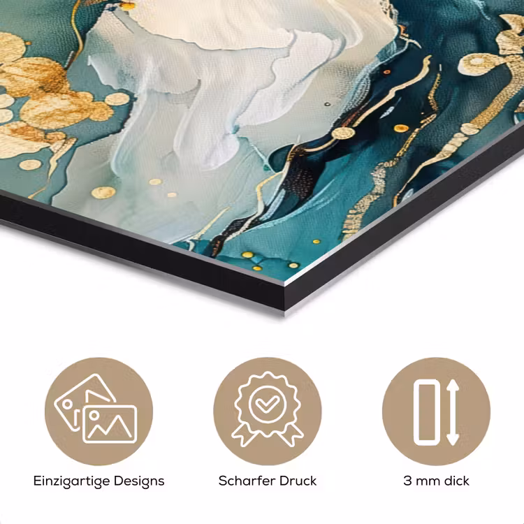 Boom - Modern - Verflook - Turquoise - Goud aluminium wit klein -closeup_DE