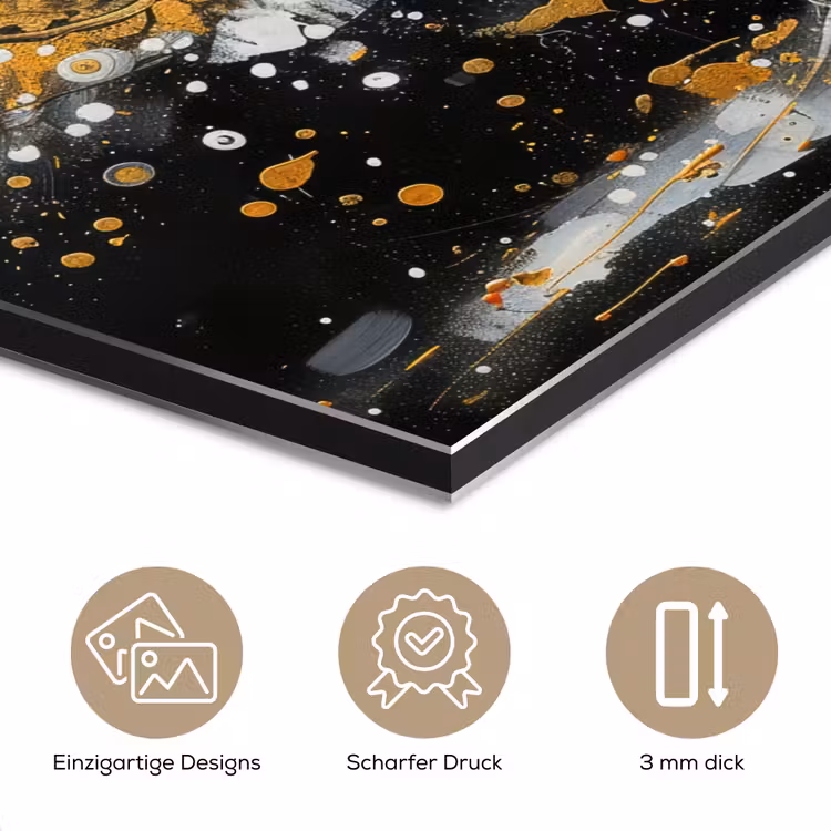 Boom - Zwart - Goud - Wit - Modern aluminium wit klein -closeup_DE