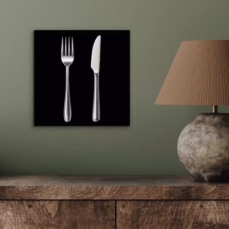 Bestek - Klassiek - Elegant aluminium wit klein -sfeer2