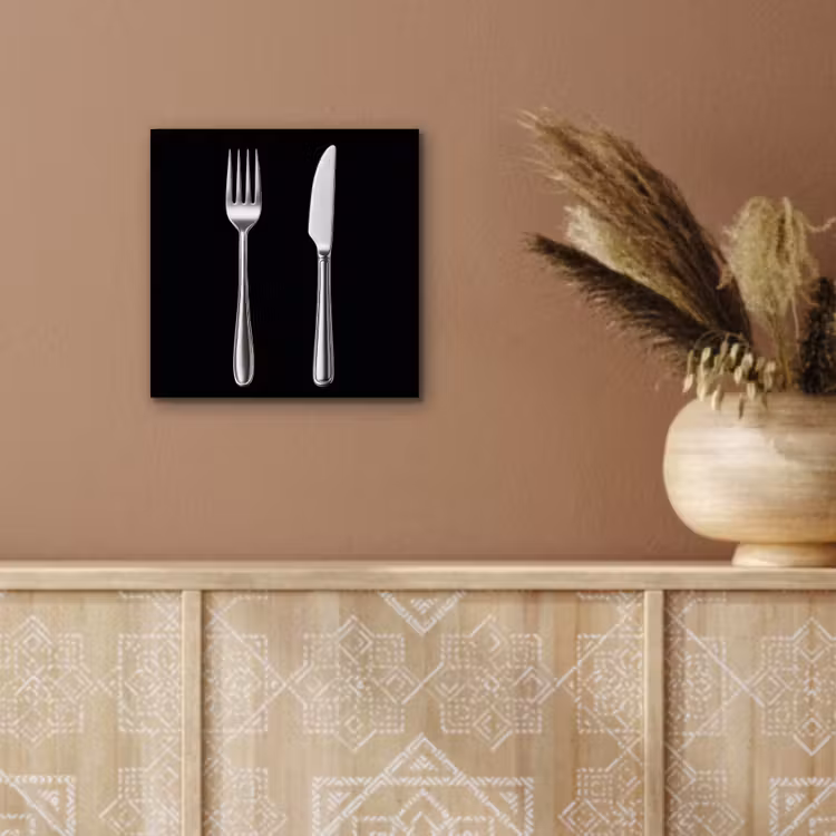 Bestek - Klassiek - Elegant aluminium wit klein -sfeer4