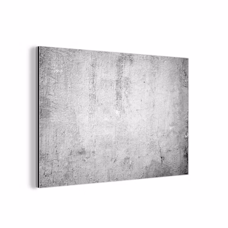 Beton - Grijs - Patroon - Vintage - Industrieel aluminium wit klein -3d