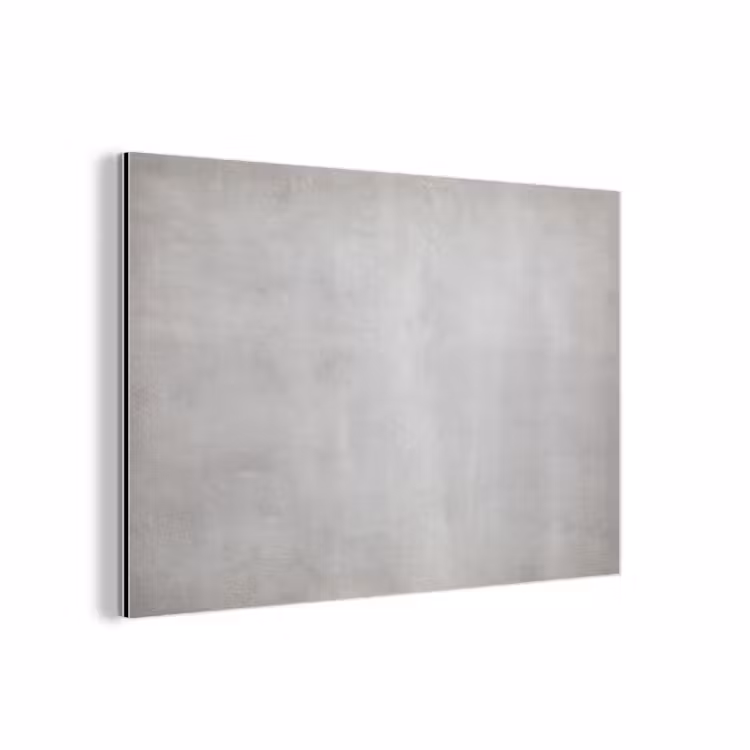 Beton - Grijs - Cement - Industrieel - Structuur aluminium wit klein -3d