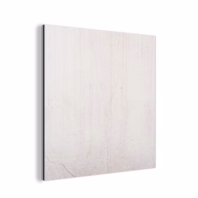 Beton - Muur - Wit aluminium wit klein -3d