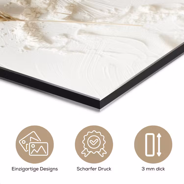Bloem - Hout - Tarwe aluminium wit klein -closeup_DE
