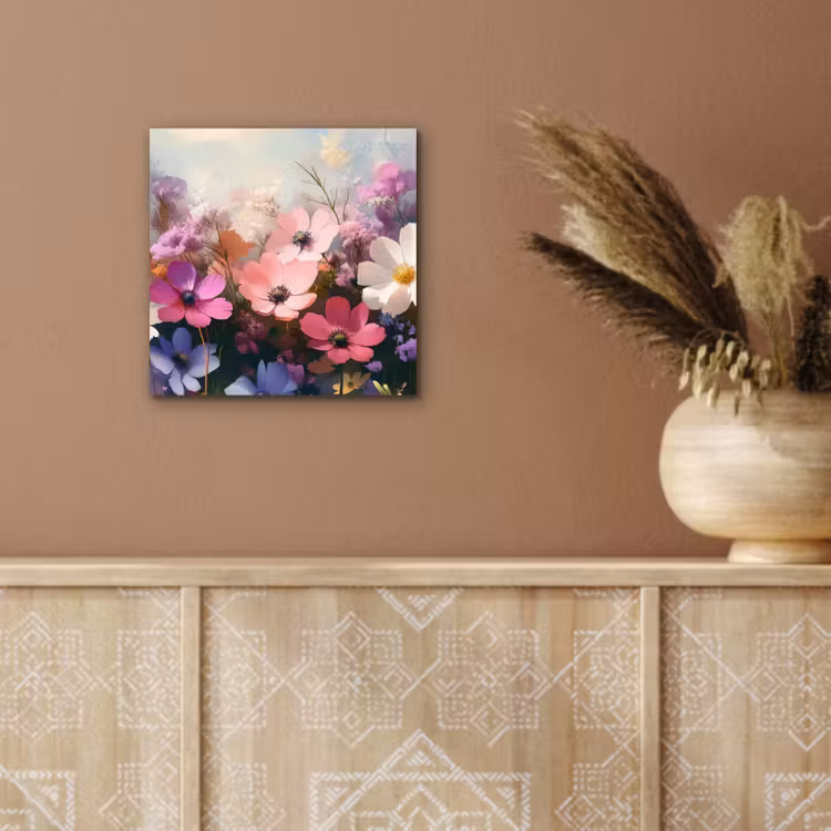 Bloemen - Kleurrijk - Bloei aluminium wit klein -sfeer4