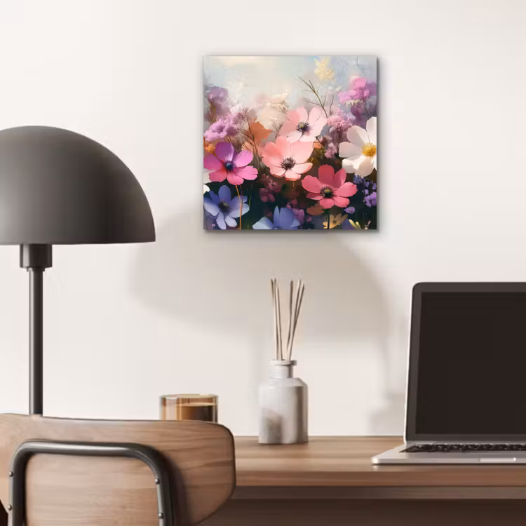 Bloemen - Kleurrijk - Bloei aluminium wit klein -sfeer5