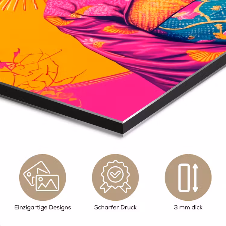Bloemen - Vrouw - Kimono - Roze aluminium wit klein -closeup_DE
