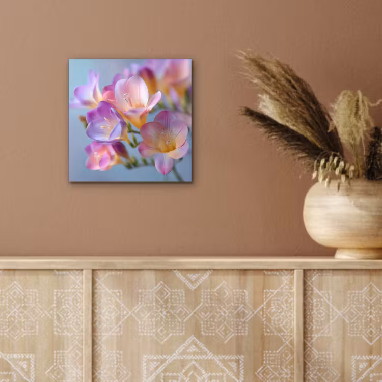 Bloemen - Paars - Overloop - Meeldraden aluminium wit klein -sfeer4
