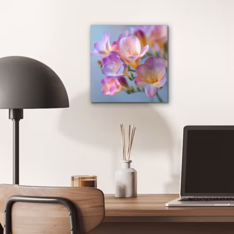 Bloemen - Paars - Overloop - Meeldraden aluminium wit klein -sfeer5