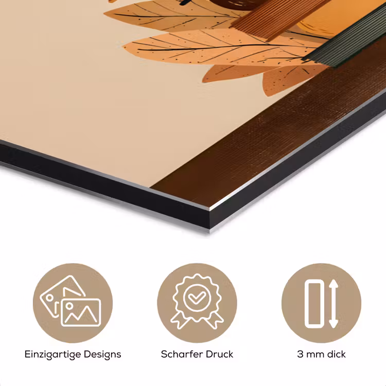 Boeken - Toren - Koffie - Beige aluminium wit klein -closeup_DE