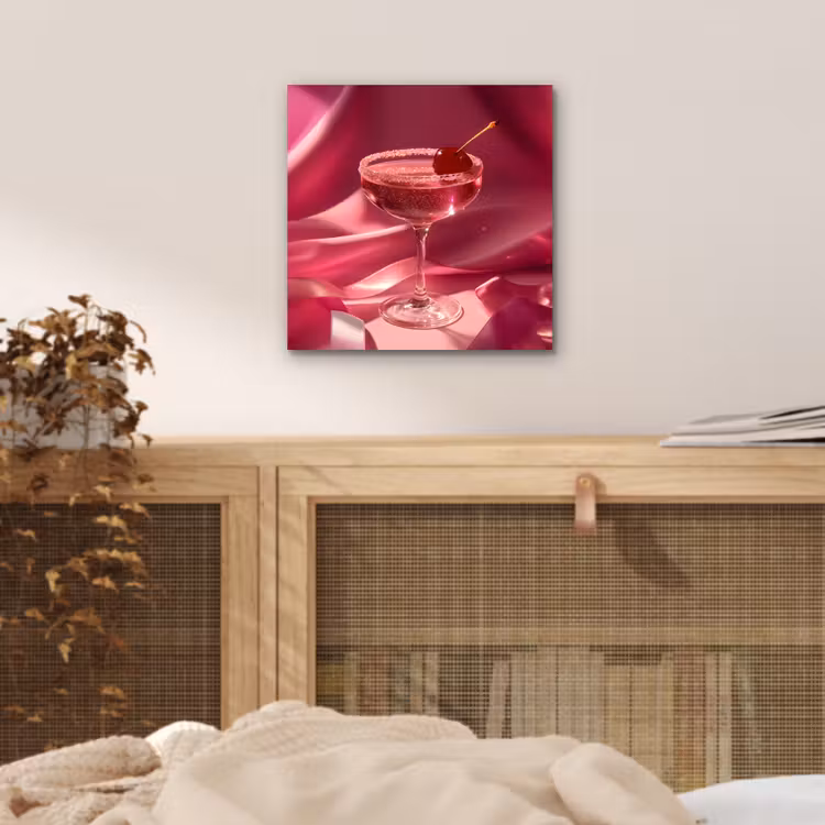 Cocktail - Pink - Luxe aluminium wit klein -sfeer3