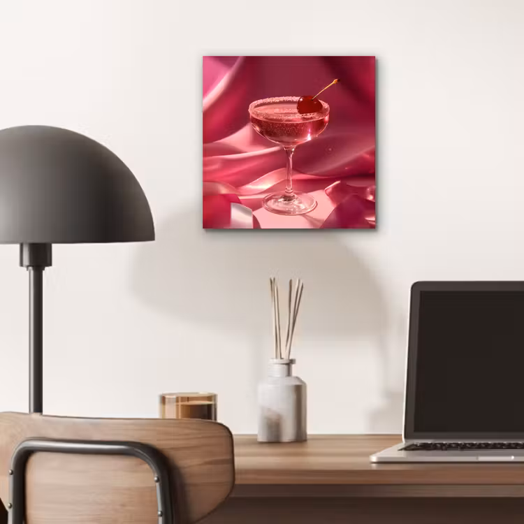 Cocktail - Pink - Luxe aluminium wit klein -sfeer5