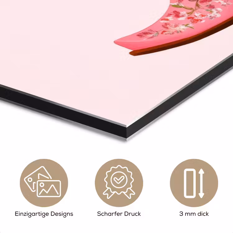 Cowboylaarzen - Roze - Boeket - Bloemen aluminium wit klein -closeup_DE