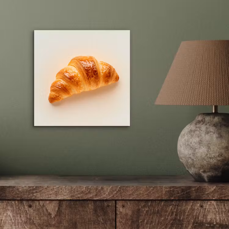 Croissant - Brood - Beige aluminium wit klein -sfeer2
