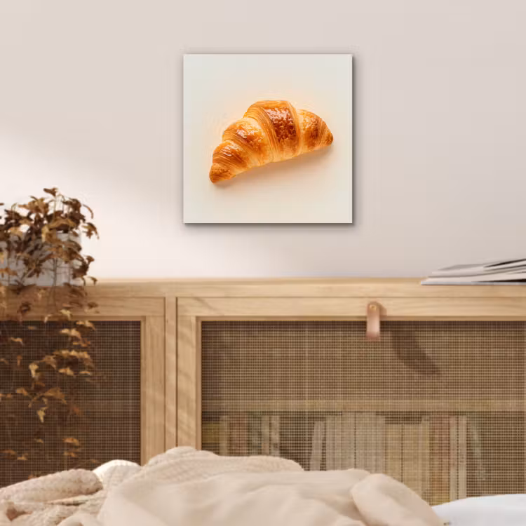 Croissant - Brood - Beige aluminium wit klein -sfeer3