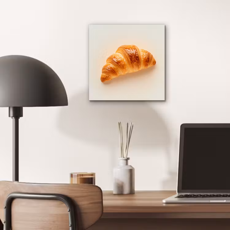 Croissant - Brood - Beige aluminium wit klein -sfeer5