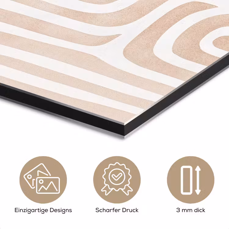 Decoratief - Labyrint - Beige aluminium wit klein -closeup_DE