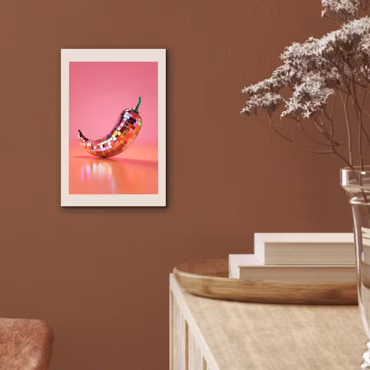 Disco - Peper - Roze aluminium wit klein -sfeer4